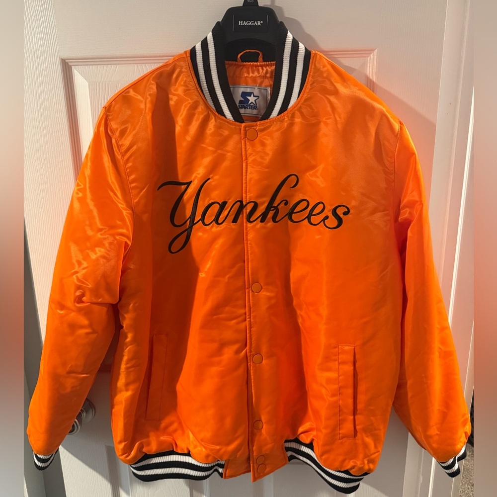 Yankees Satin Varsity Jacket
